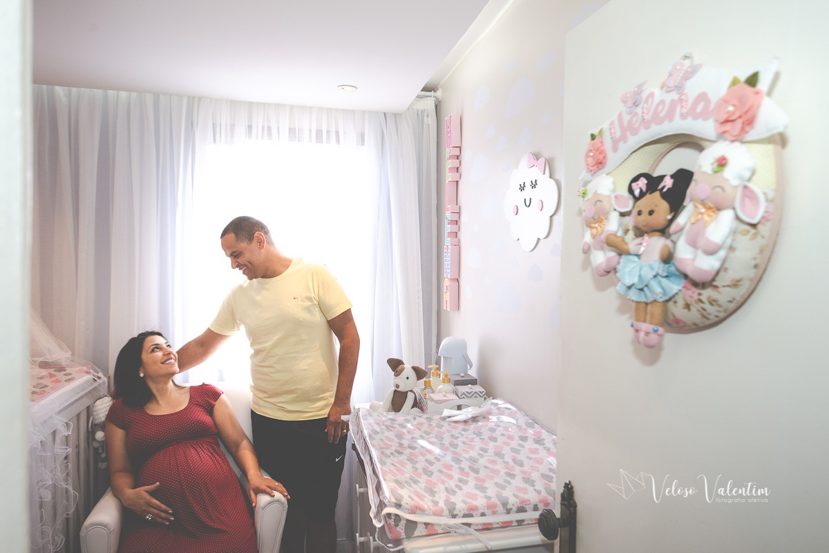 quantinho de bebê ensaio gestante em casa brasília df