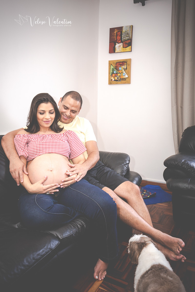 ensaio gestante em casa brasília df