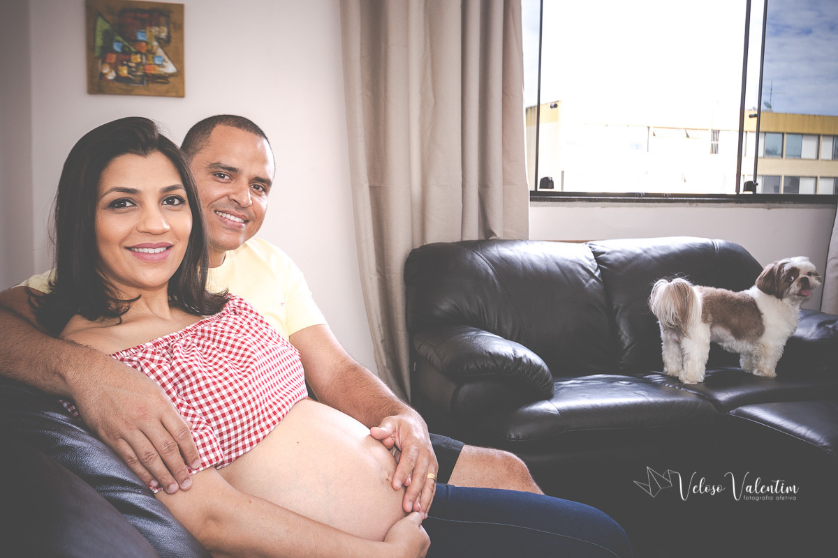 ensaio gestante em casa brasília df