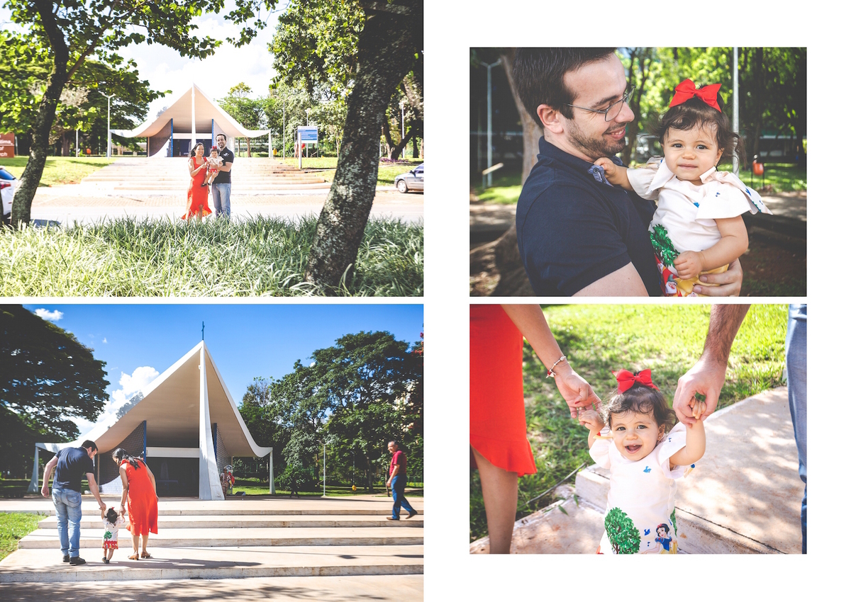 ensaio família prévia aniversário primeiro aninho branca de neve igrejinha Brasília DF