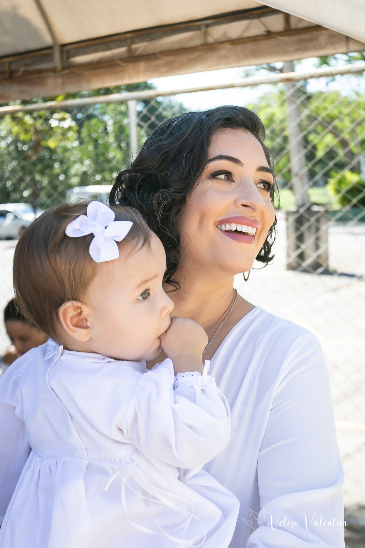 Batizado Olga paróquia nossa senhora do rosário lago sul Brasília recepção decoração mesa do bolo
