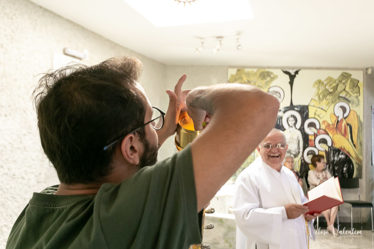 Batizado Olga paróquia nossa senhora do rosário lago sul Brasília recepção decoração mesa do bolo