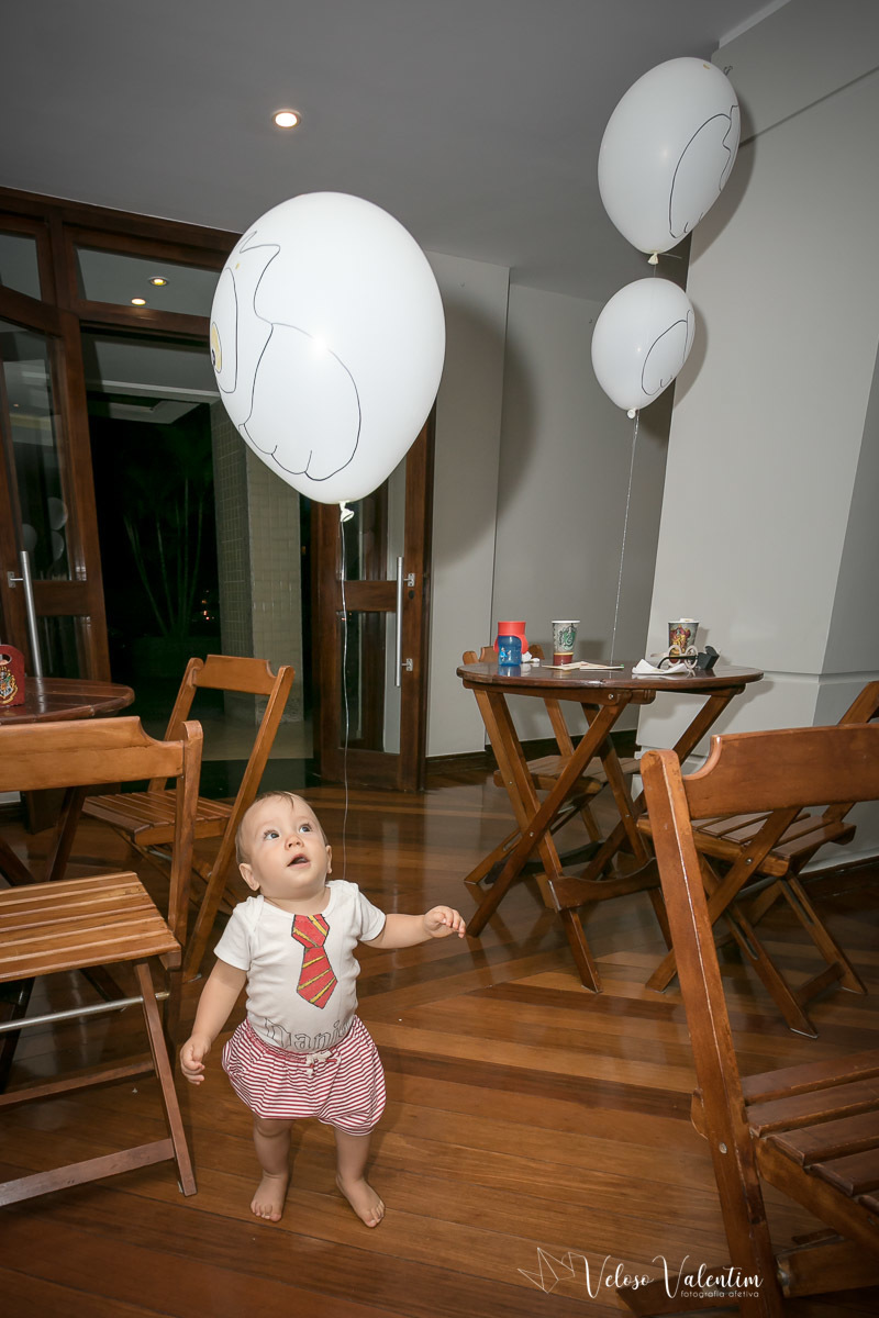 Festa infantil tema Harry Potter Brasília Papel e Tesoura 1 aninho decoração em papel 