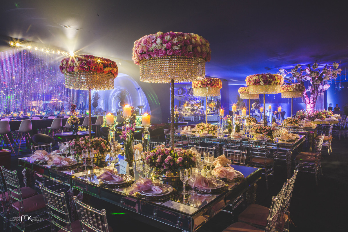 decoracção de festa de 15 anos