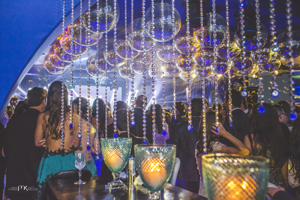 espaço lindo da festa