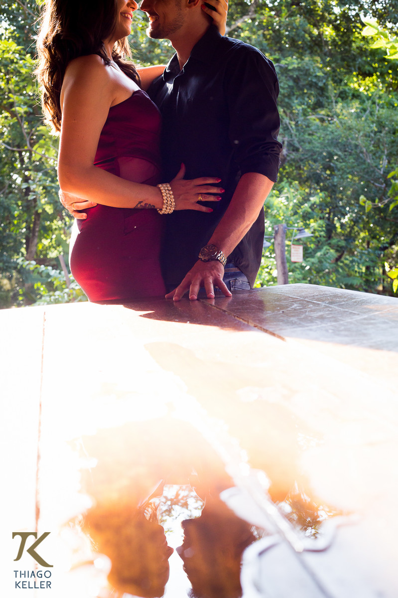 Prévia de casal romântica realizada na cidade de Paracatu, Minas Gerais com o casal Sabrina e Alisson.