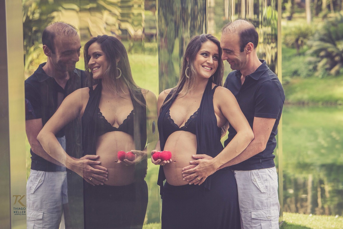 Ensaio fotográfico de gestante realizado em Inhotim, na cidade de Brumadinho, região conhecida como Grande BH.