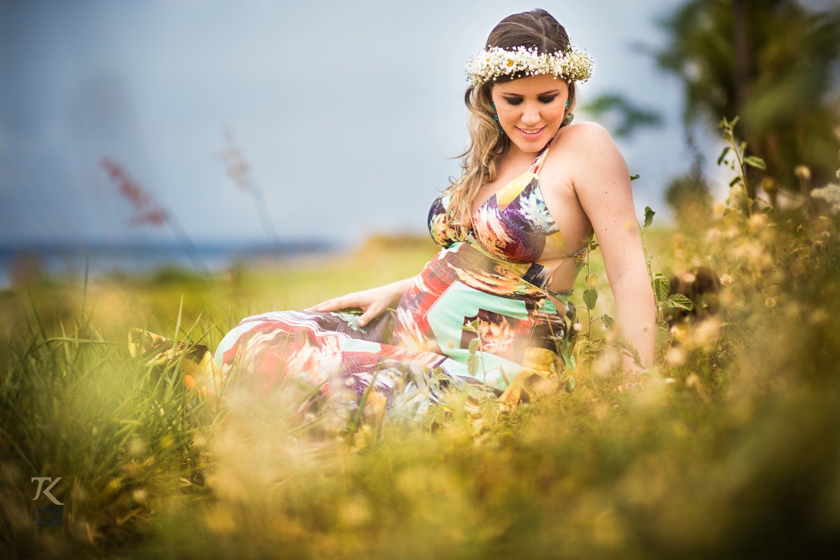 Ensaio de gestante realizado na cidade de Quirinópolis, interior de Goias