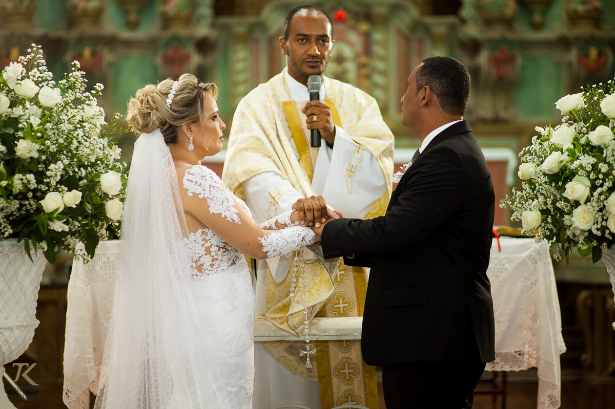 Fotografia de casamento realizada em Paracatu no estado de Minas Gerais
