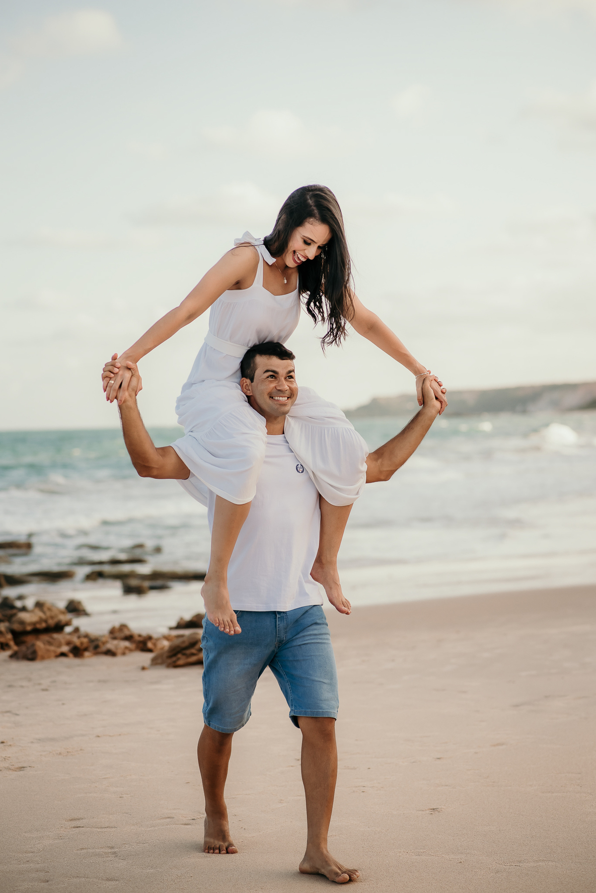 praia de coqueirinho, ensaio casal, pré wedding, pré casamento, João Pessoa, fotografo de casamento, fotos espontâneas, fotos de casal, pré wedding na praia, ensaio de casal na praia,