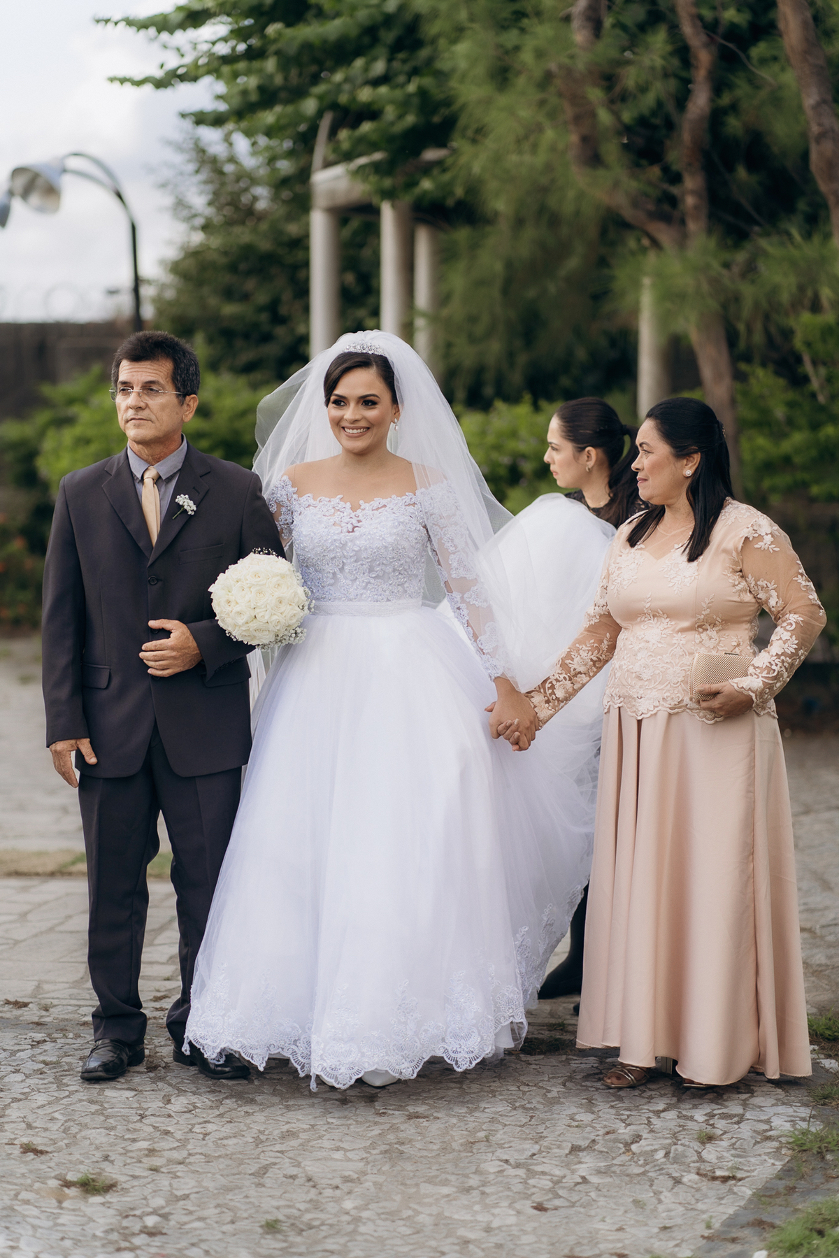 casamento de dia, lá tertulia, João Pessoa, entrada da noiva