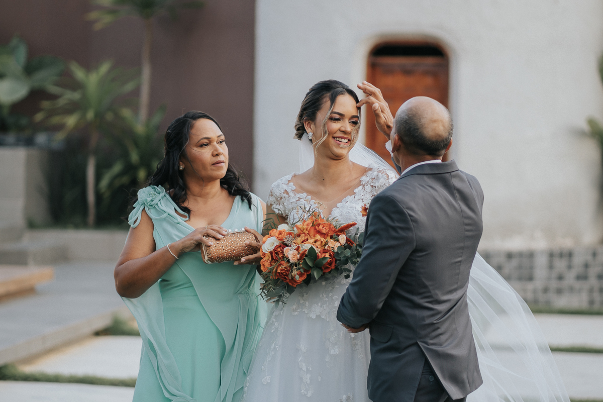 casamento de dia, porto castelo, Santa Rita,  momento de emoção no casamento, cerimonia de casamento de dia, 