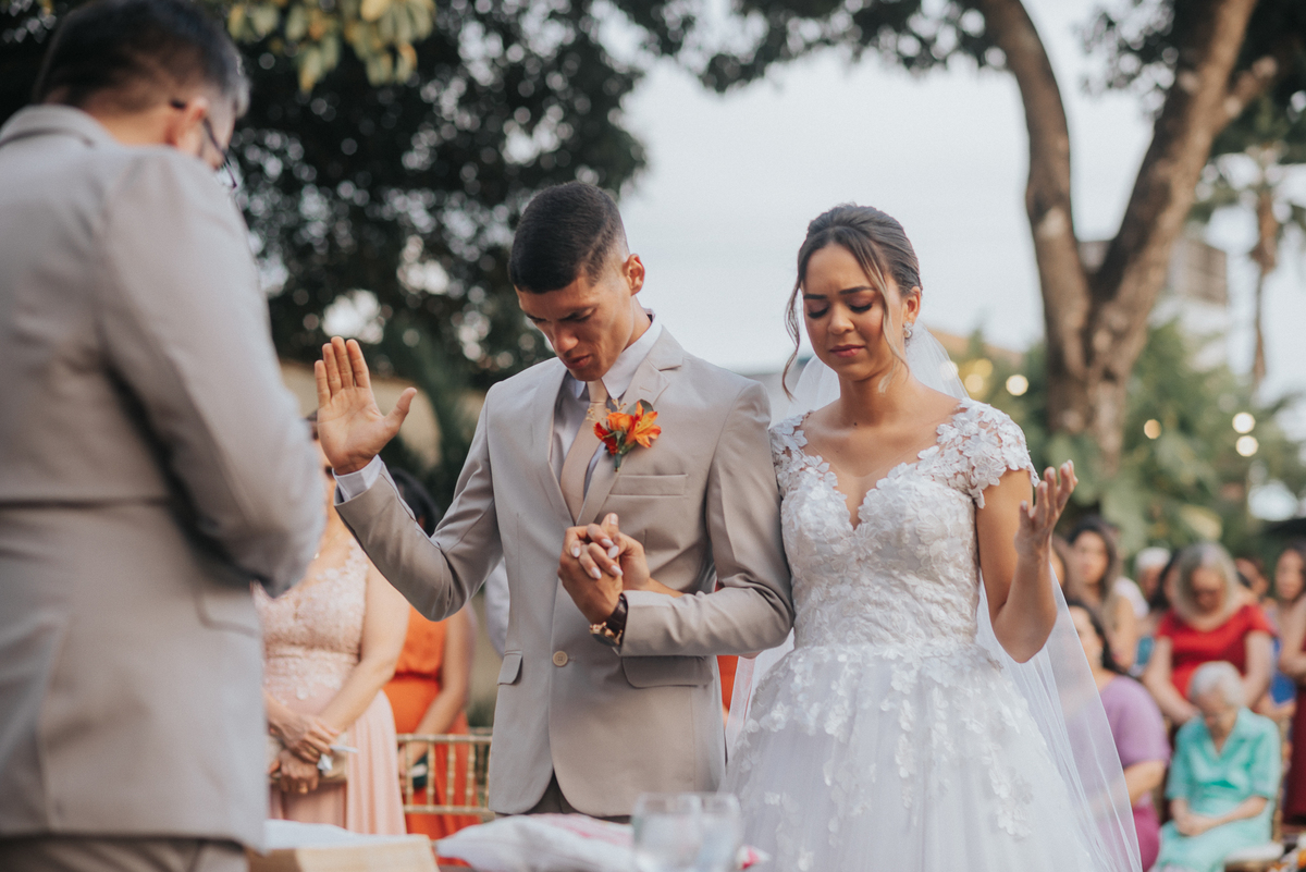 casamento de dia, porto castelo, Santa Rita,  momento de emoção no casamento, cerimonia de casamento de dia, 