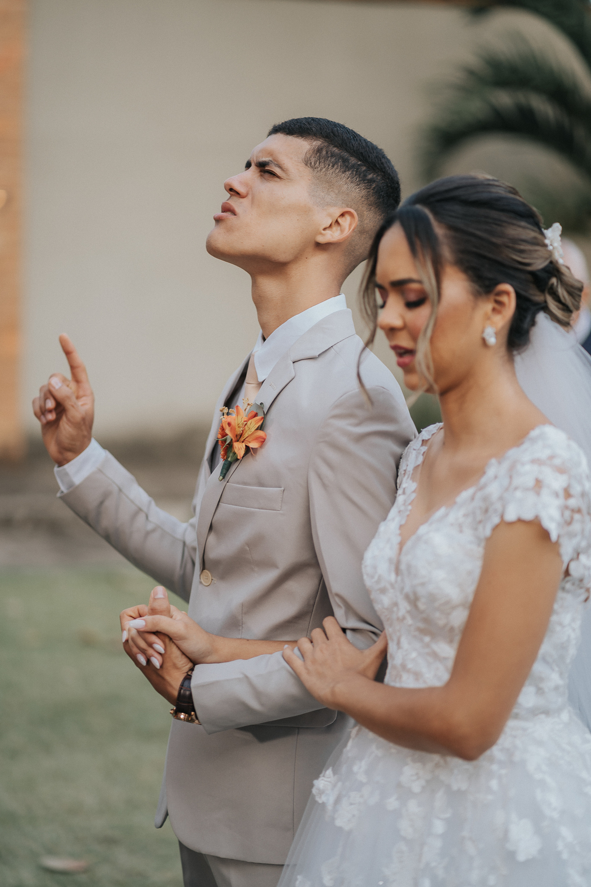 casamento de dia, porto castelo, Santa Rita,  momento de emoção no casamento, cerimonia de casamento de dia, 