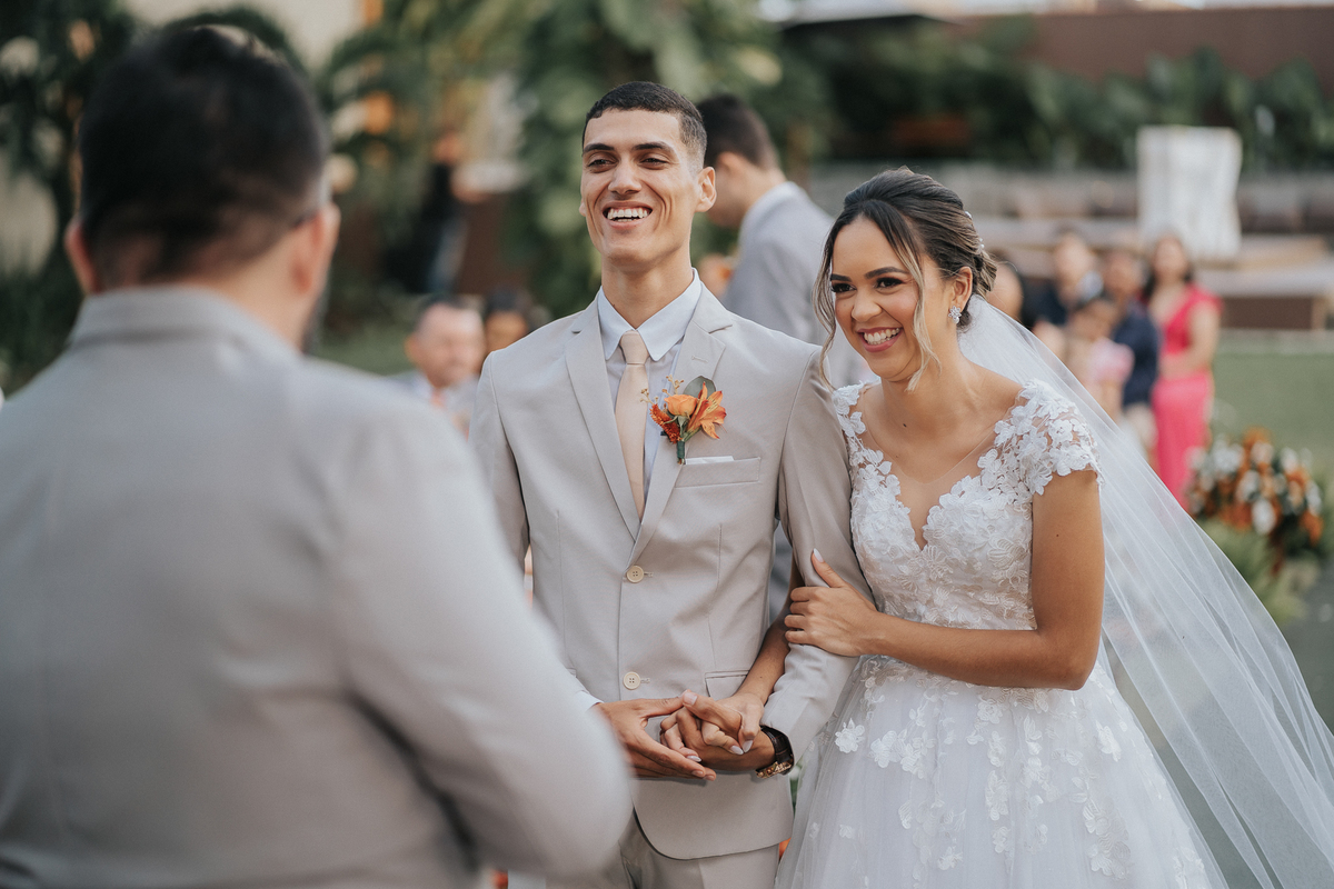 casamento de dia, porto castelo, Santa Rita,  momento de emoção no casamento, cerimonia de casamento de dia, 