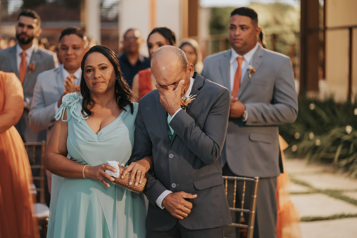 casamento de dia, porto castelo, Santa Rita,  momento de emoção no casamento, cerimonia de casamento de dia, 