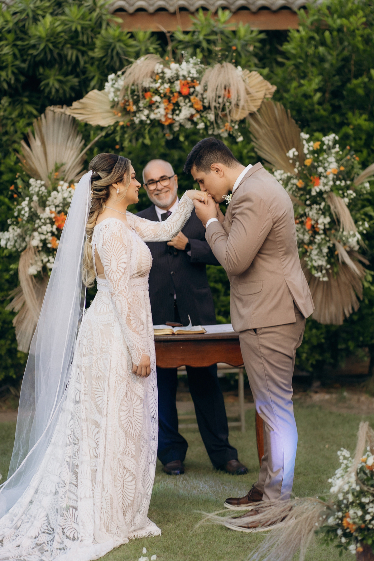 casamento, jardins recepções, 