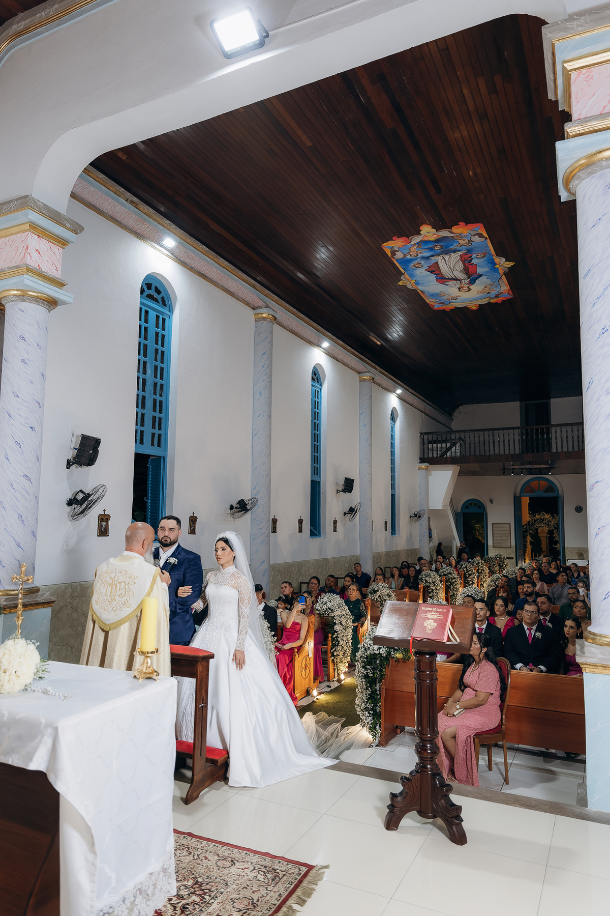 casamento, marriage recepções, igreja mãe dos homens, João Pessoa, entrada do noivo