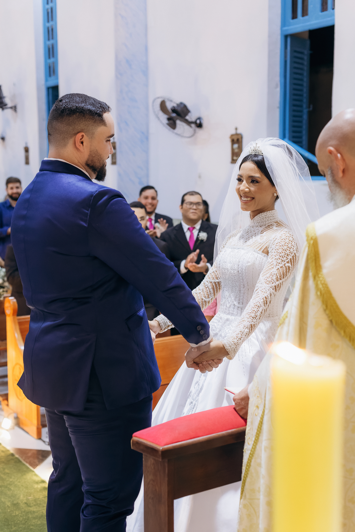 casamento, marriage recepções, igreja mãe dos homens, João Pessoa, entrada do noivo