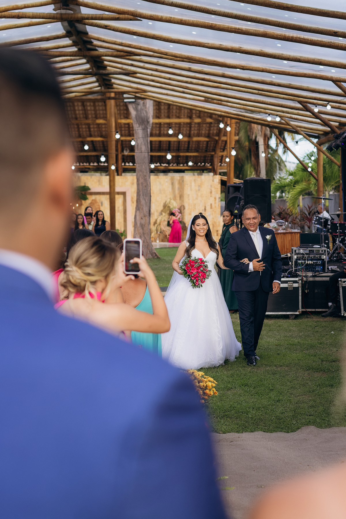 casamento, jardim riviera, entrada da noiva