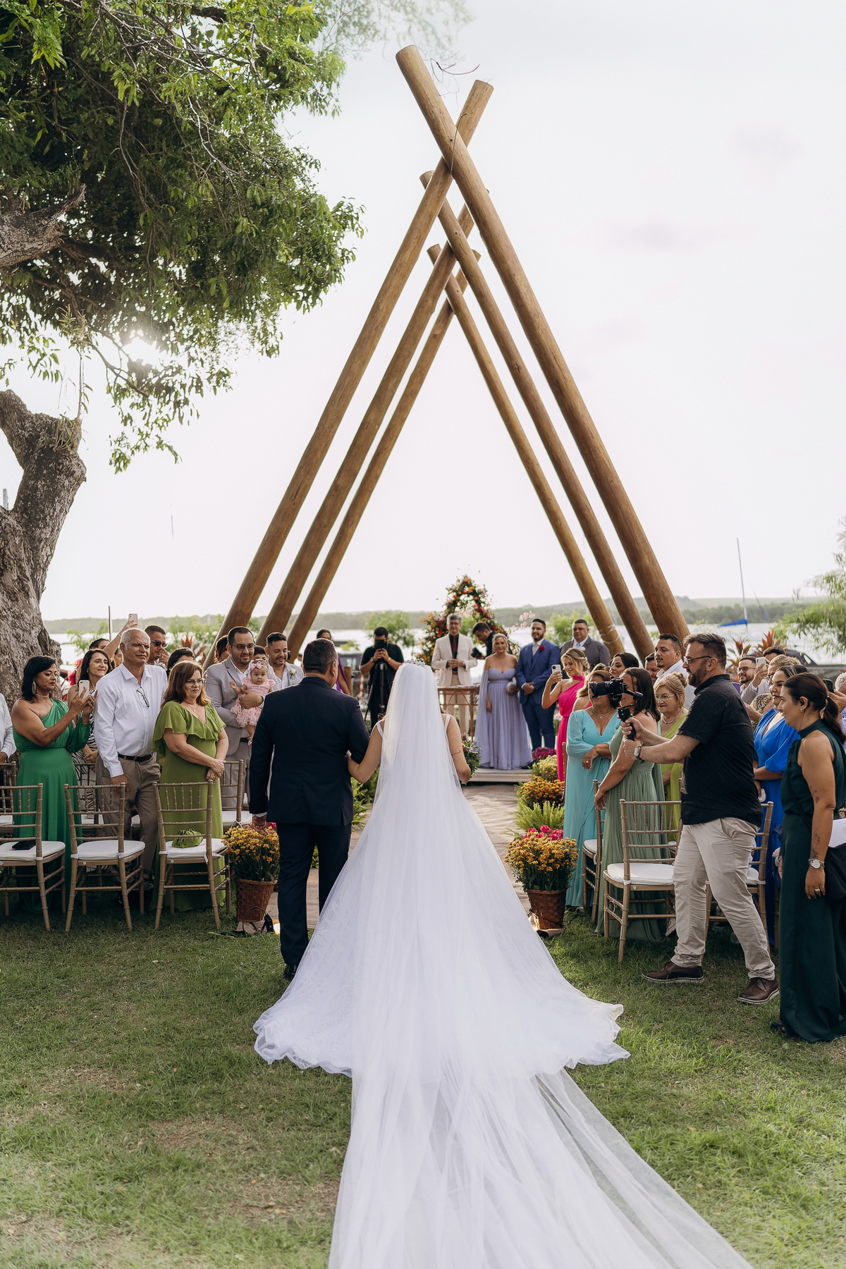 casamento, jardim riviera, entrada da noiva