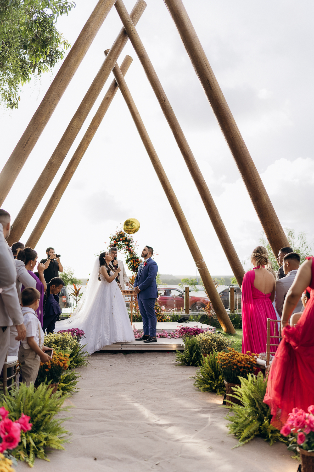 casamento, jardim riviera, noivos emocionados