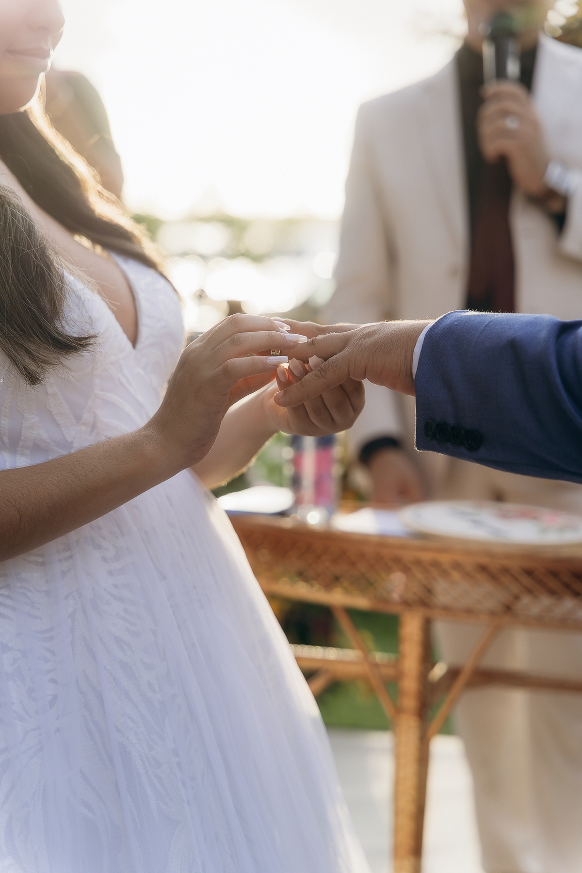 casamento, jardim riviera, noivos emocionados, votos dos noivos