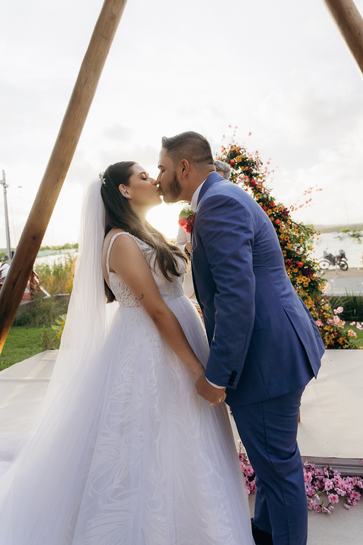 casamento, jardim riviera, noivos emocionados, votos dos noivos