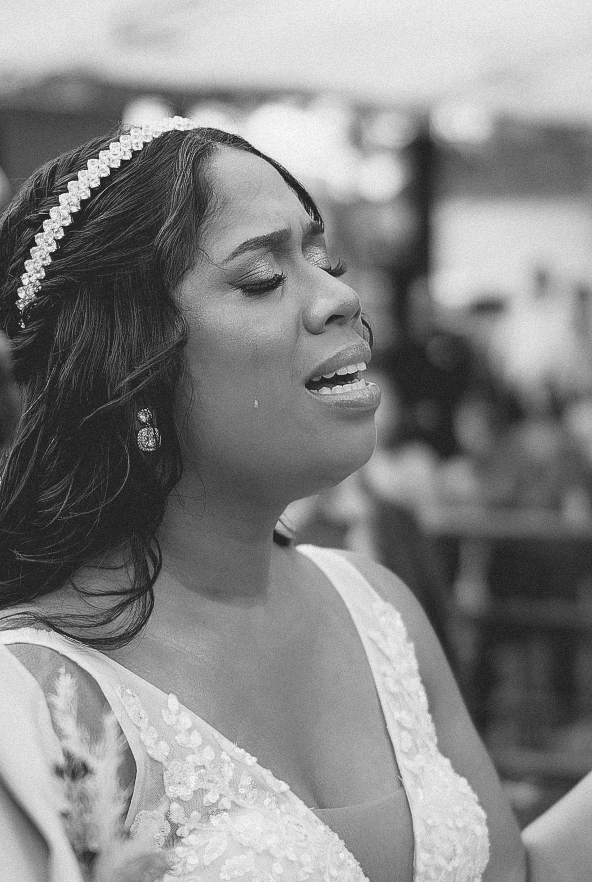 casamento de dia, porto castelo, Santa Rita,  momento de emoção no casamento, cerimonia de casamento de dia, noiva emocionada,