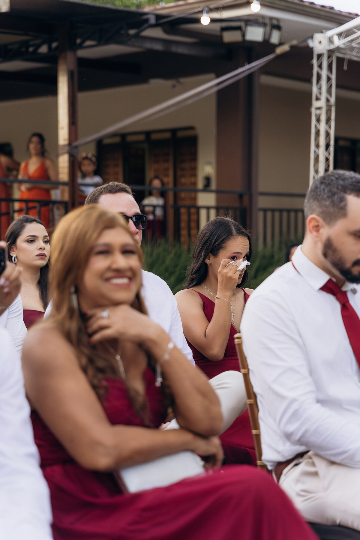 casamento de dia, porto castelo, Santa Rita,  momento de emoção no casamento, cerimonia de casamento de dia, noiva emocionada, lava pés durante o casamento,