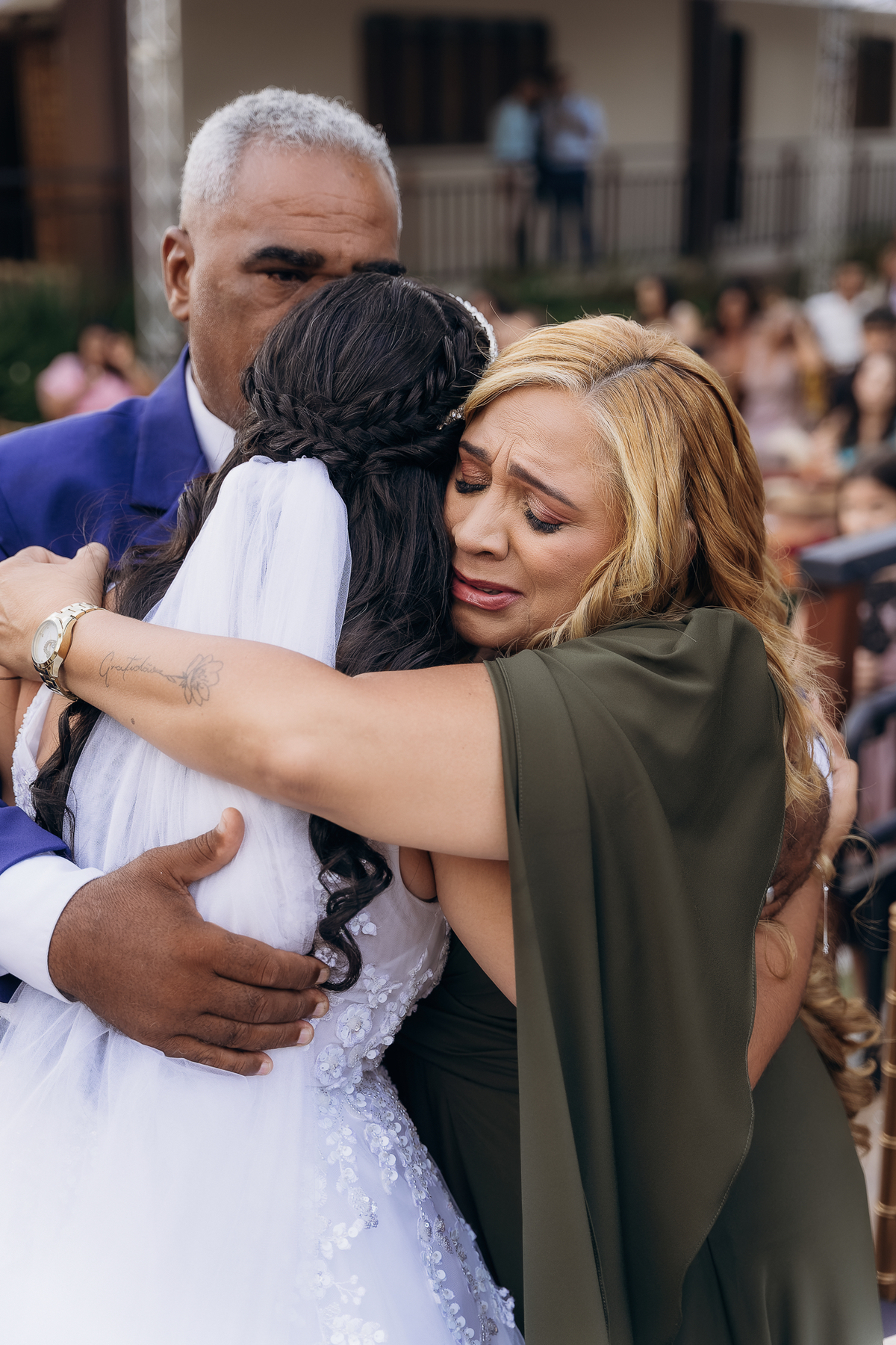 casamento de dia, porto castelo, Santa Rita,  momento de emoção no casamento, cerimonia de casamento de dia, noiva emocionada, lava pés durante o casamento,