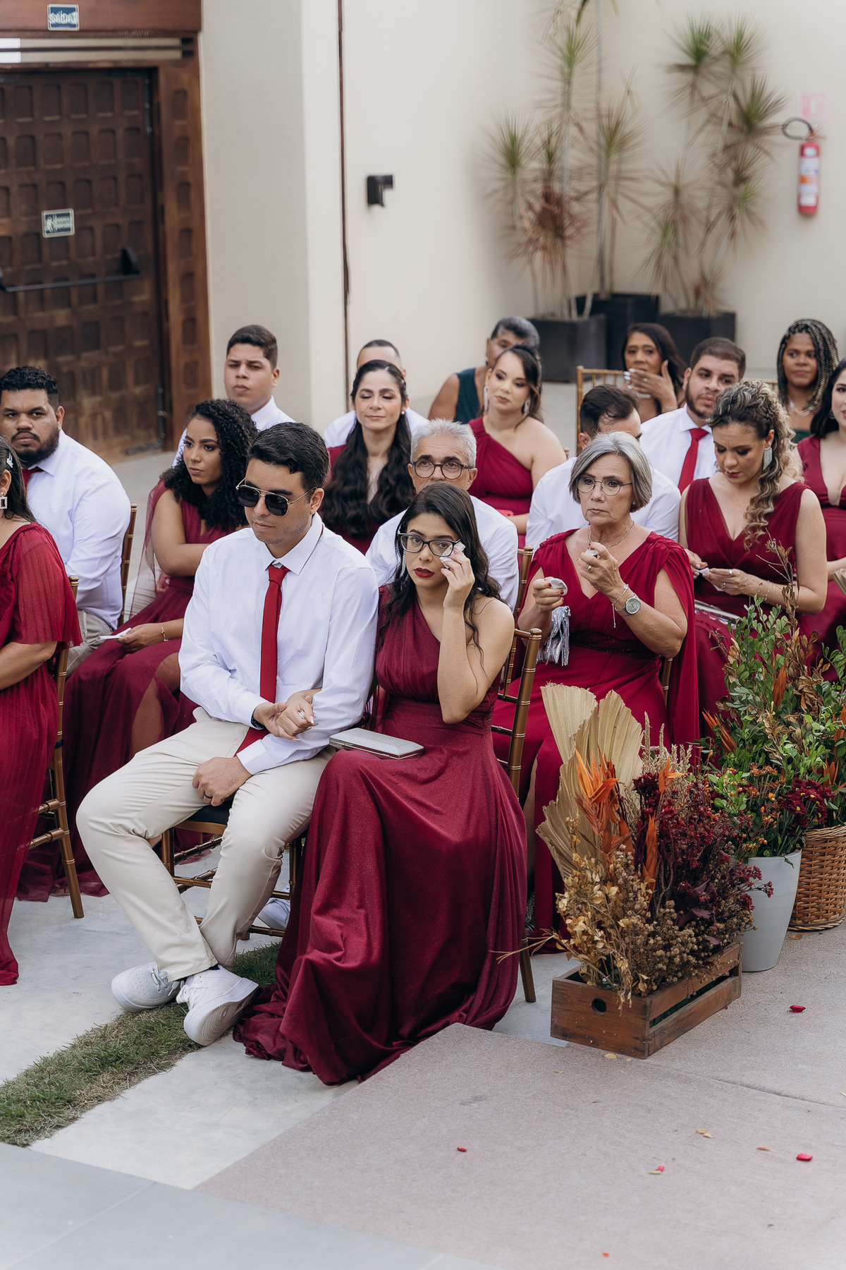 casamento de dia, porto castelo, Santa Rita,  momento de emoção no casamento, cerimonia de casamento de dia, noiva emocionada, lava pés durante o casamento,