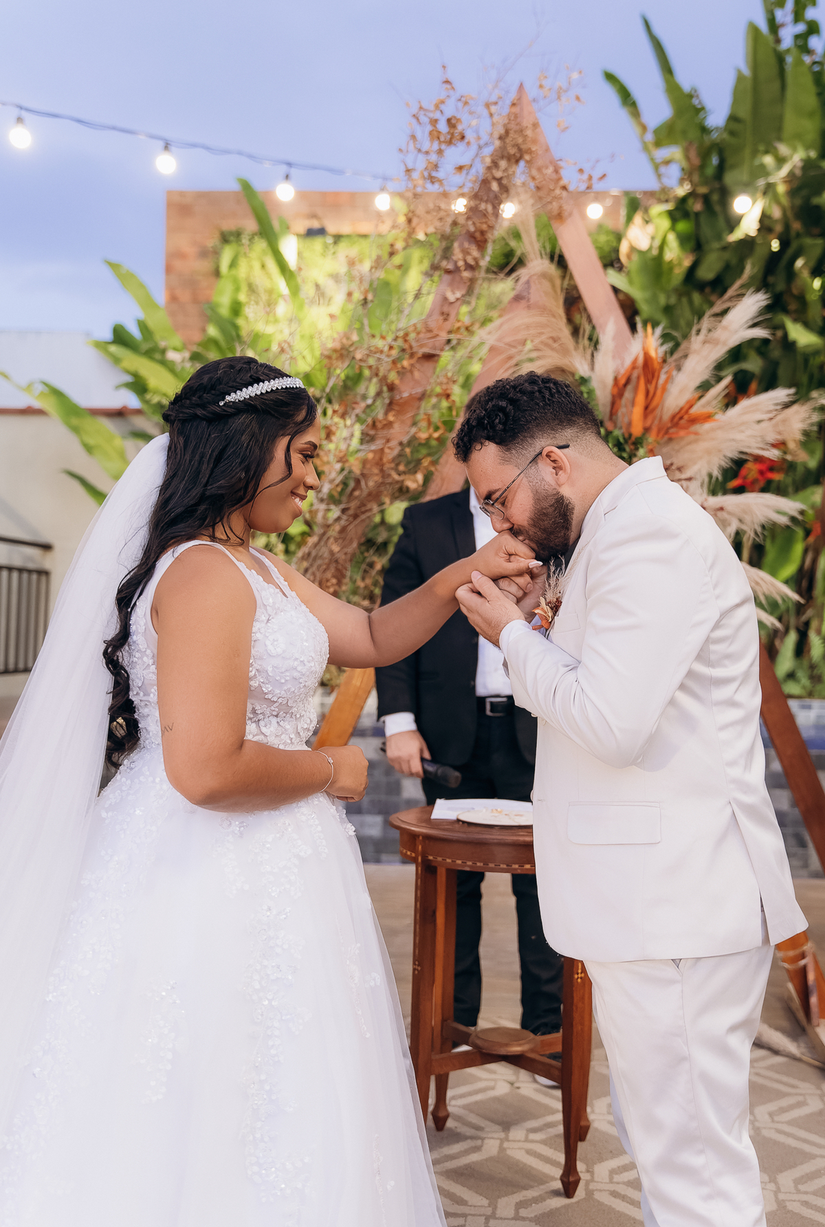 casamento de dia, porto castelo, Santa Rita,  momento de emoção no casamento, cerimonia de casamento de dia, 