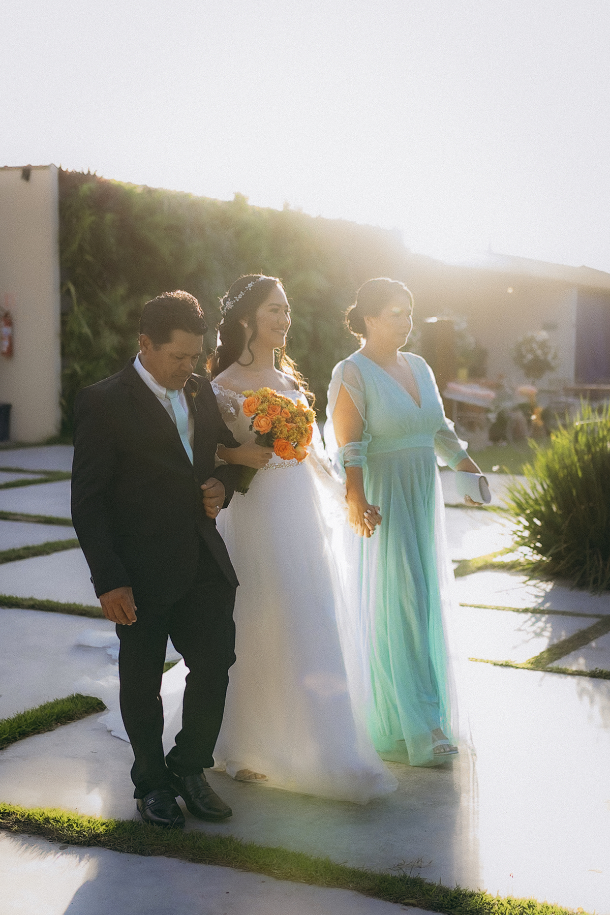 casamento de dia, porto castelo, Santa Rita, entrada da noiva
