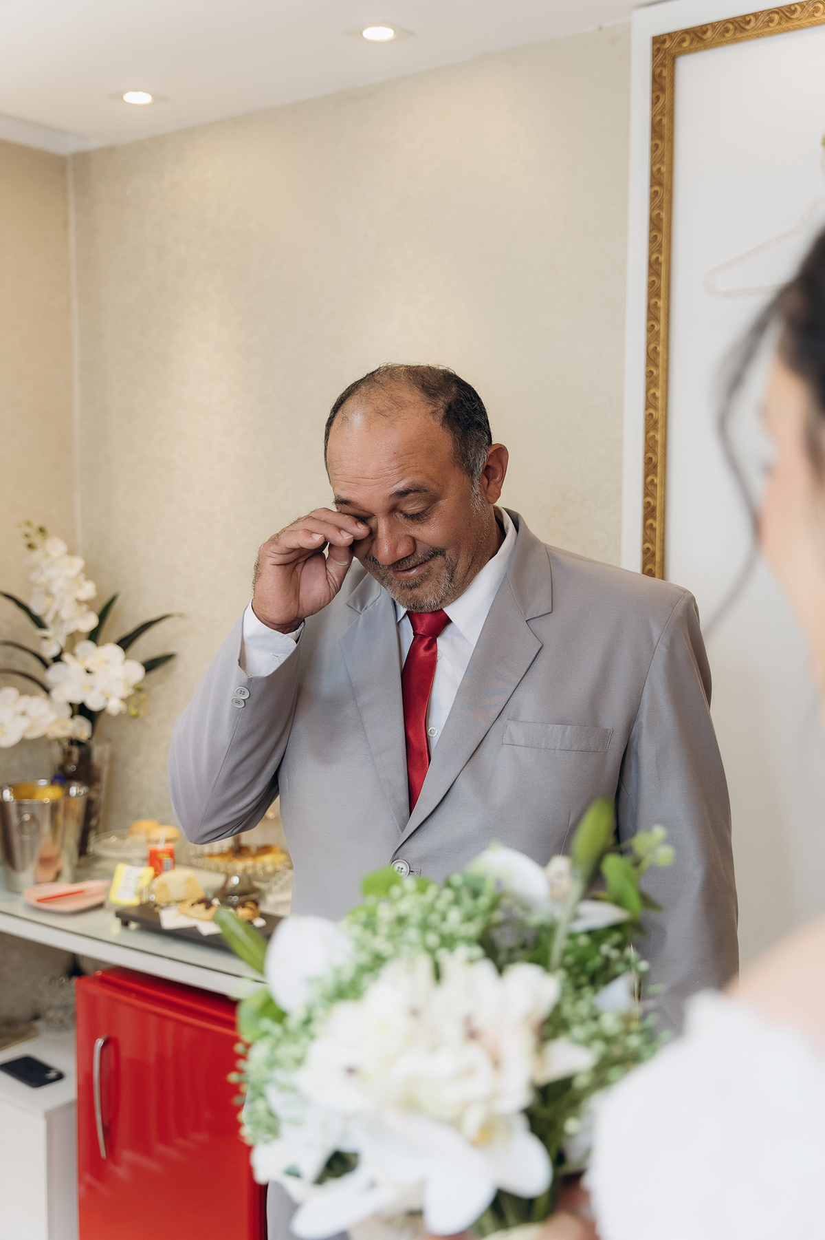 making of da noiva, kabuki belezaria, noiva, preparação da noiva, retrato de noiva, noiva no carro, pai da noiva emocionado