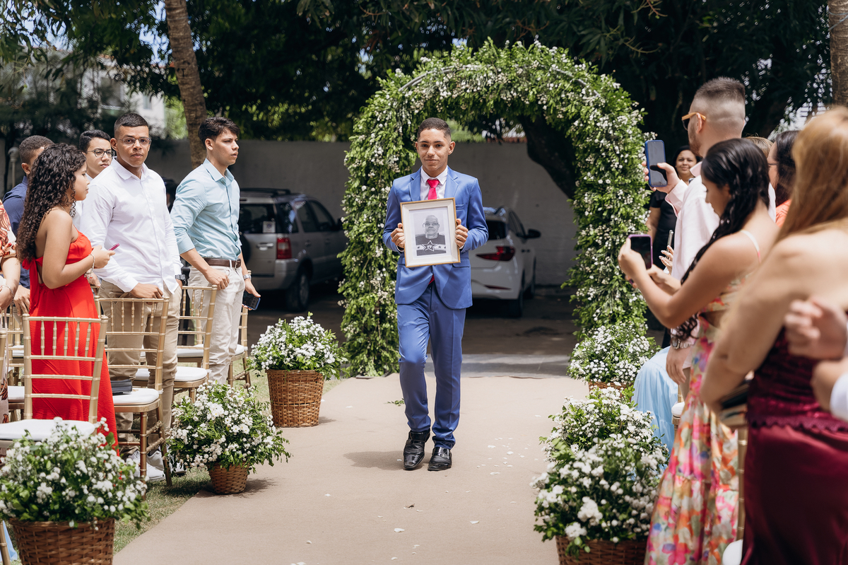casamento de dia, chácara Lá vie, João Pessoa, Daniel Araujo fotografia, fotografo em João Pessoa, fotografo de casamento, casamento ao ar livre, noivos emocionados,