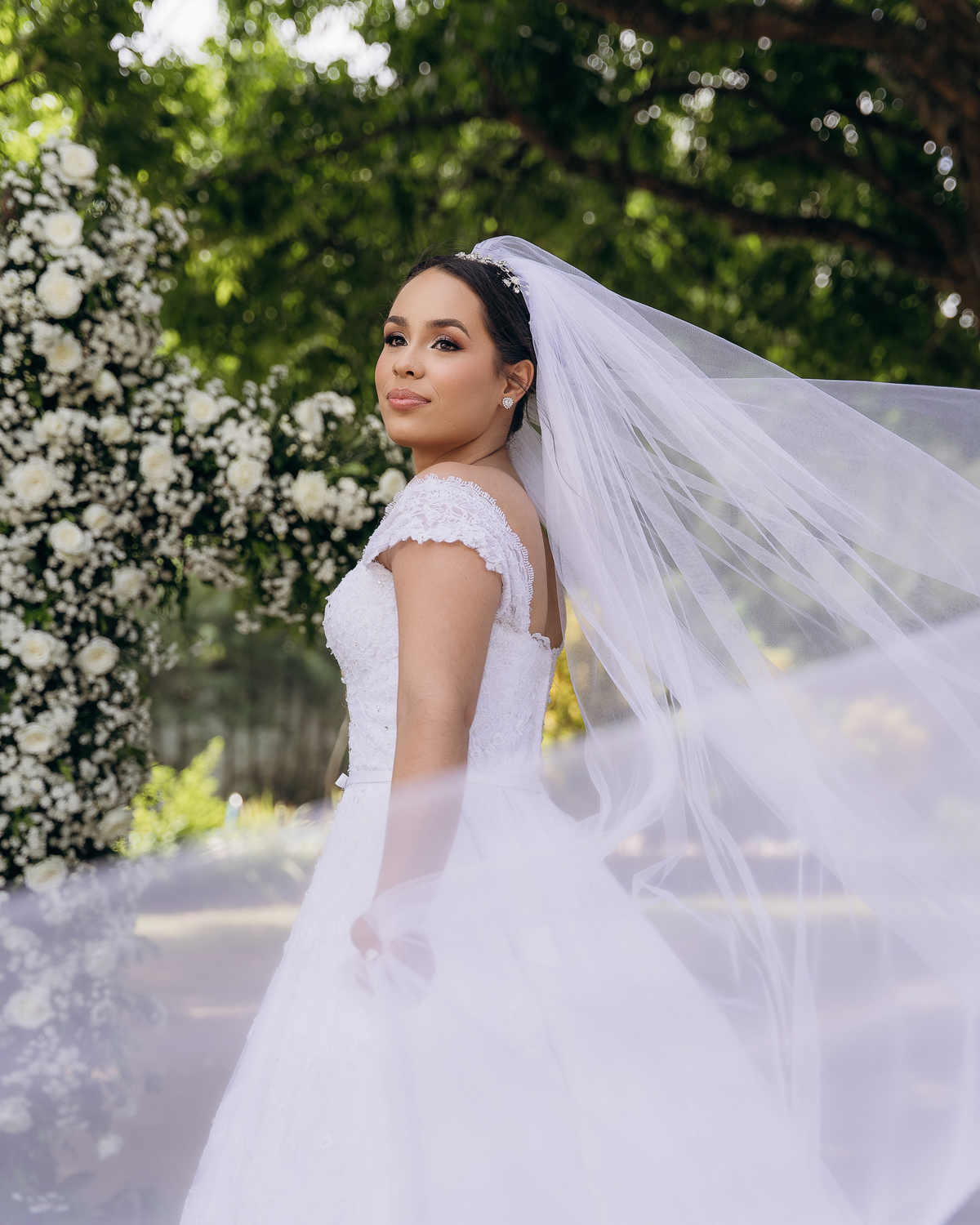 casamento de dia, chácara Lá vie, João Pessoa, Daniel Araujo fotografia, fotografo em João Pessoa, fotografo de casamento, casamento ao ar livre, noivos emocionados,