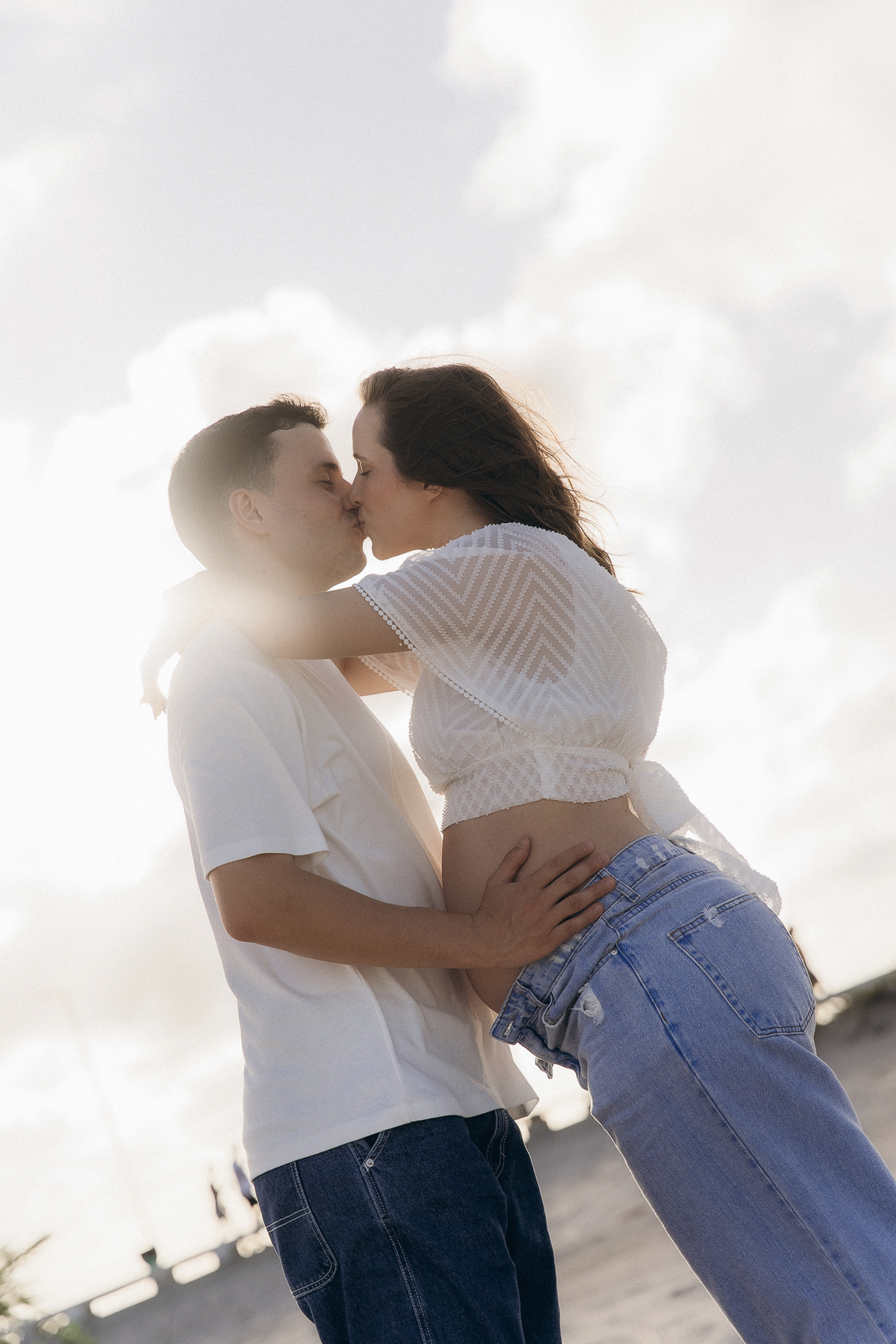 Ensaio gestante, Dique de Cabedelo, por do sol,