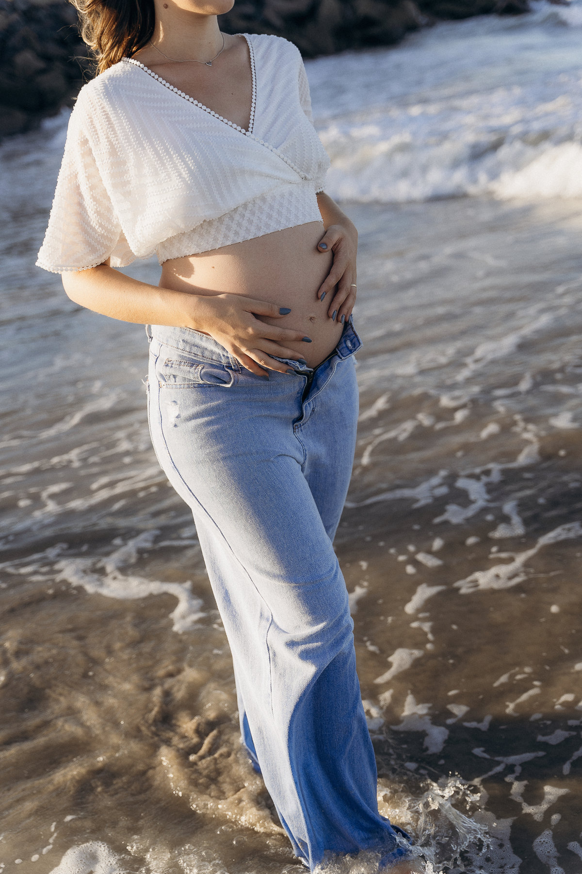 Ensaio gestante, Dique de Cabedelo, por do sol,