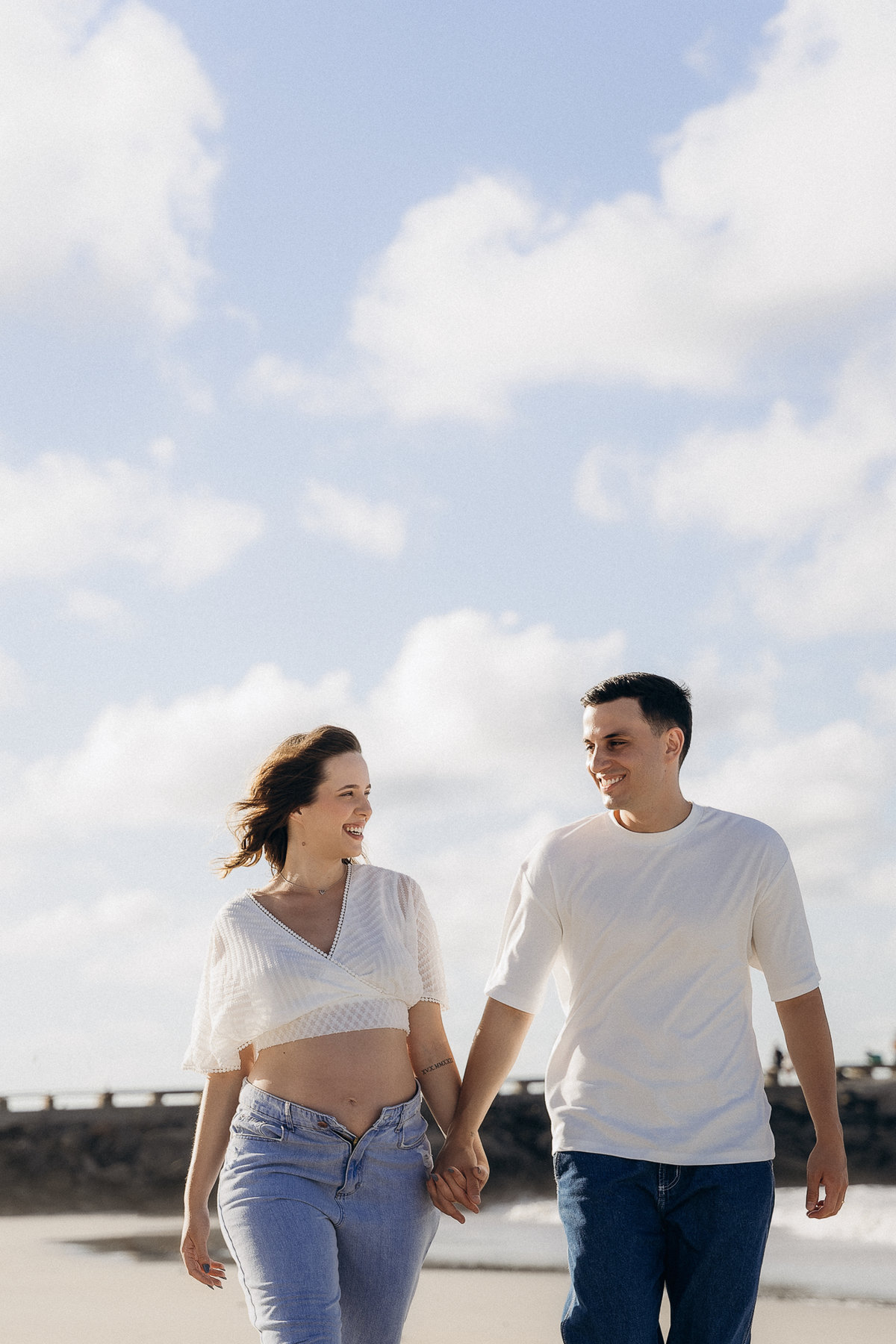 Ensaio gestante, Dique de Cabedelo, por do sol, ensaio gestante na praia,