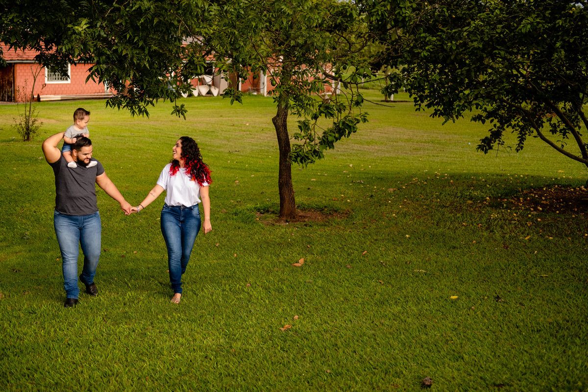Ensaio de Família andando