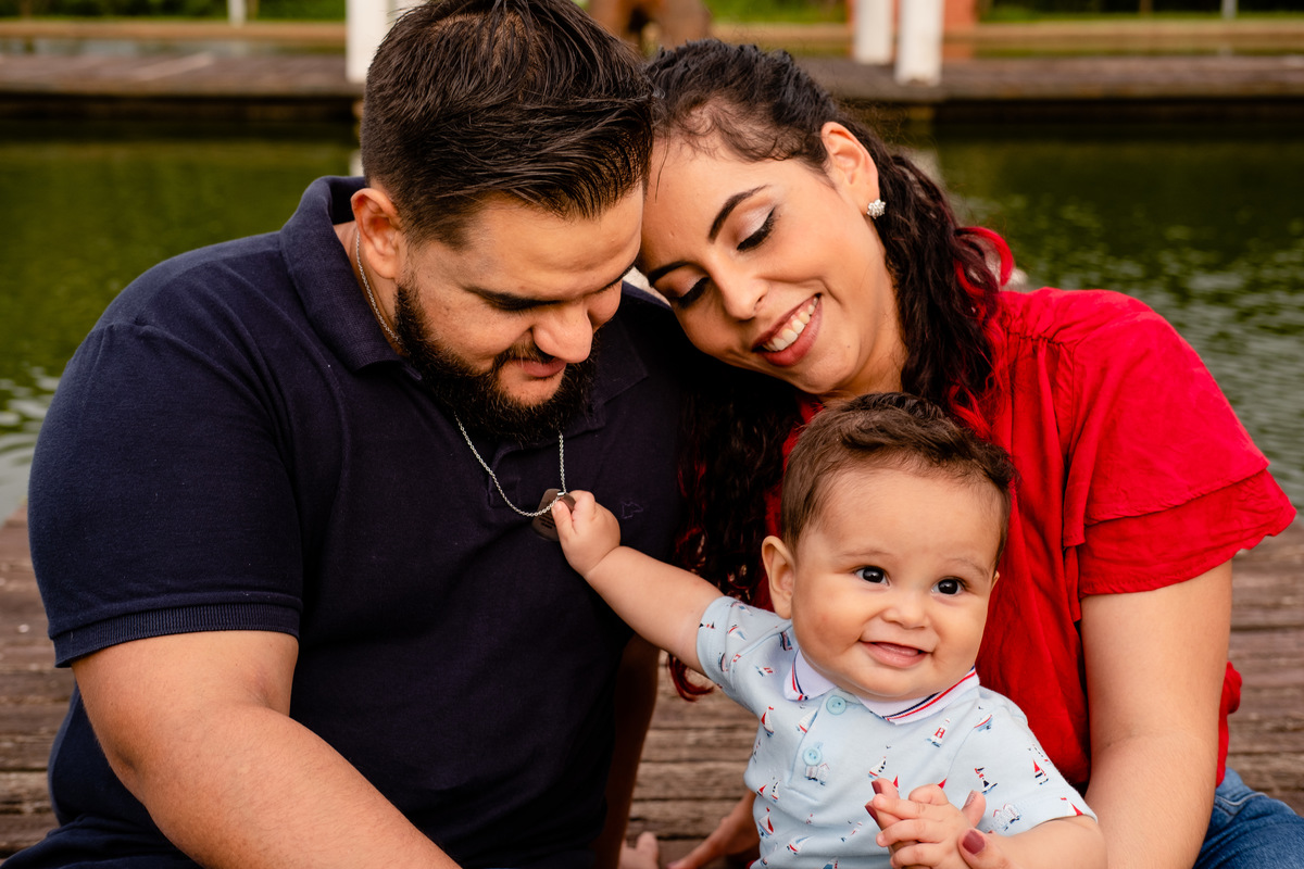 Fotos de família na chácara do neri