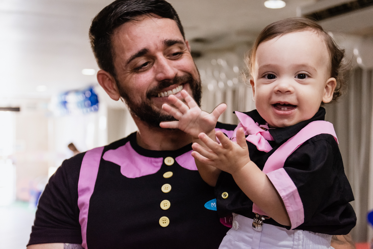 Papai e filho Mundo Bita