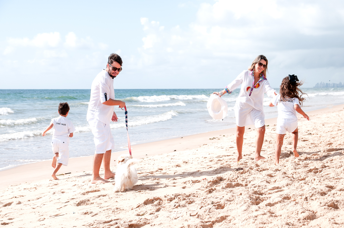 brincando em família