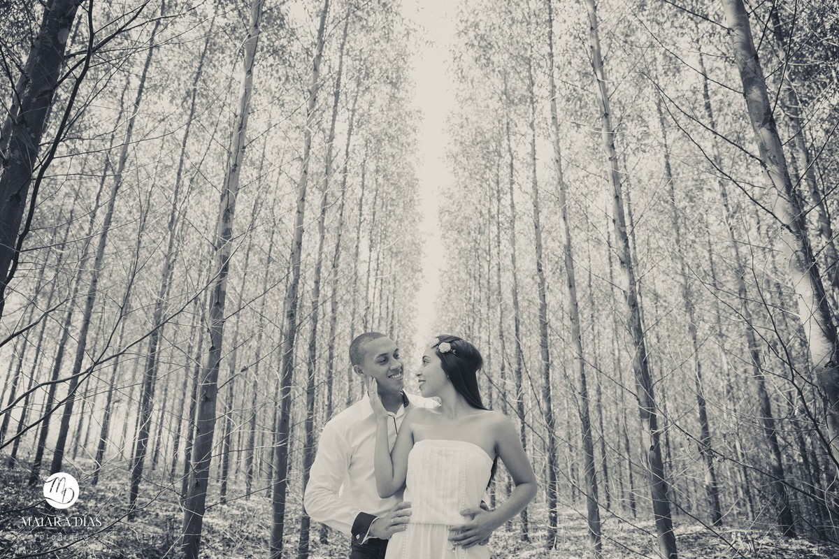 Ensaio fotografico casamento Pre Wedding Carla e Junior Brotas - SP Maiara Dias Fotografia