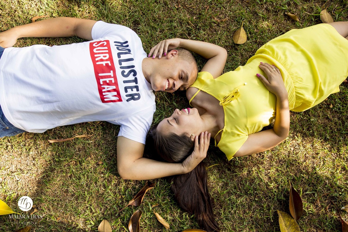 Ensaio fotografico casamento Pre Wedding Carla e Junior Brotas - SP Maiara Dias Fotografia