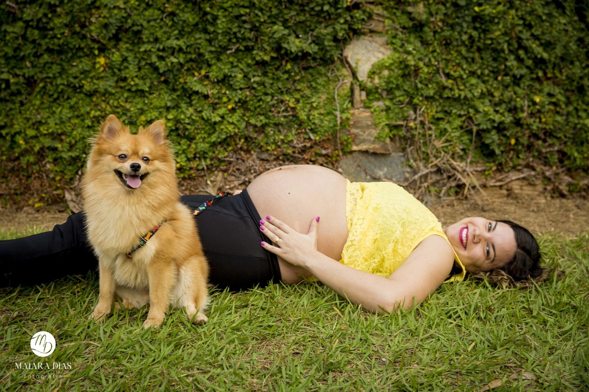 Ensaio Gestante Spitz Jaguariuna SP Hotel Fazenda Duas Marias