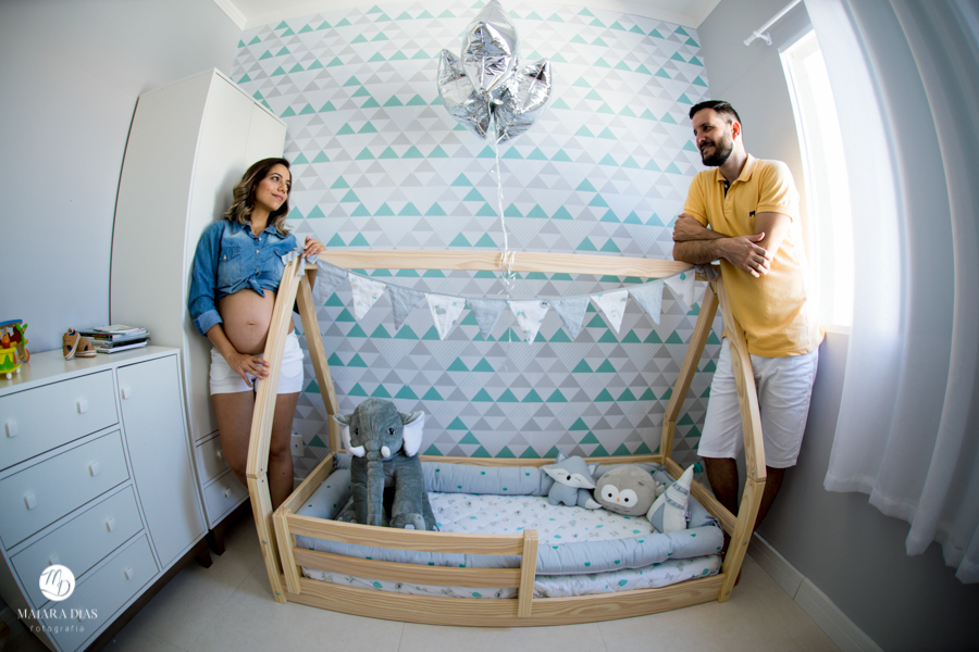 Ensaio Gestante Marie Life Style em casa no quarto do bebe Joaquim na cidade de Nova Odessa - SP Maiara Dias Fotografia