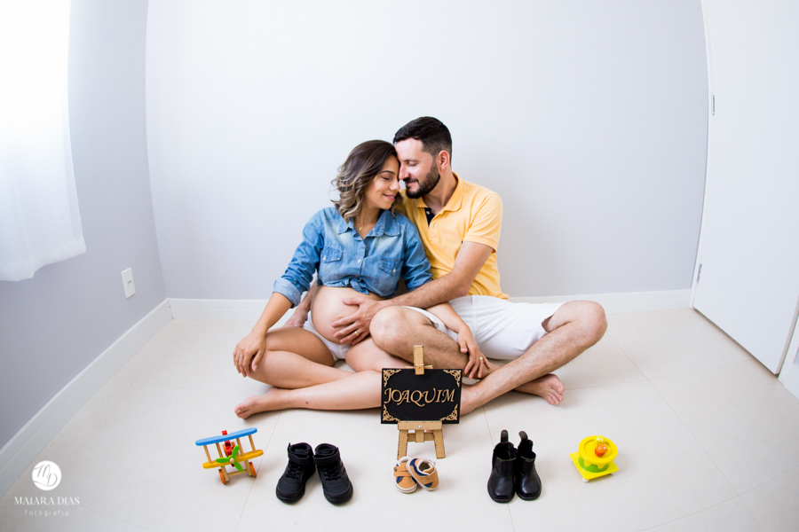 Ensaio Gestante Marie Life Style em casa no quarto do bebe Joaquim na cidade de Nova Odessa - SP Maiara Dias Fotografia