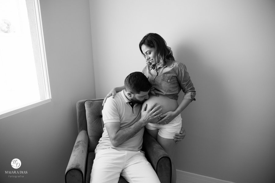 Ensaio Gestante Marie Life Style em casa no quarto do bebe Joaquim na cidade de Nova Odessa - SP Maiara Dias Fotografia